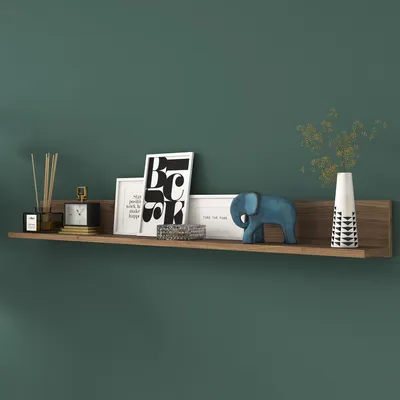 Produktbild von Skye Decor, E5 - 226, Wandregale, Nussbaum, 135,8 x 15 x 13 cm