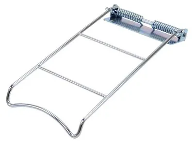 Obrázek produktu pro Svorka nosiče zavazadel Svorka stříbrná pro Zündapp Bergsteiger M 25 50 Typ 434
