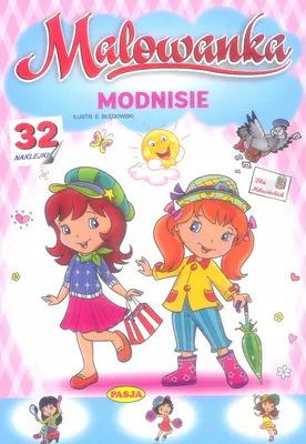 Obrázok produktu pre Kolorowanka dla dzieci Modnisie