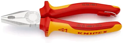 Image de KNIPEX Pince combinée avec oeillet de fixation