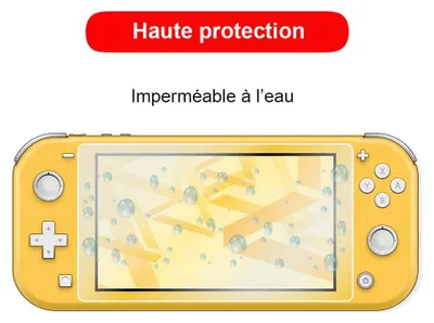 Produktbild von Steelplay JVASWI00068, Displayschutz, Nintendo Switch Lite, Transparent, Glas, Schlagfest, Kratzresistent, Klare Bildschirmschutzfolie