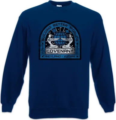 Produktbild von Urban Backwoods USCSS Covenant Patch, Sweatshirt, Farbe: Navy, Größe: 2XL