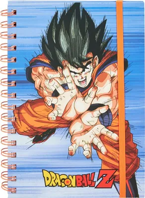 Produktbild von Dragon Ball Z - Notizbuch "Power Up" PM11961 (Einheitsgröße) (Blau/Orange)