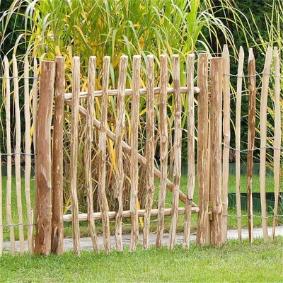 Produktbild von NOOR Staketenzauntor Berg-Haselnuss H 90 x B 100 cm, 7-8cm L.-Abstand