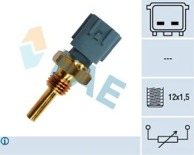 Produktbild von FAE Kühlmitteltemperatursensor 33460 für NISSAN Qashqai / Qashqai +2 I (J10, NJ10)