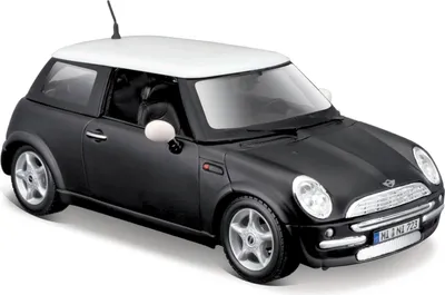 Produktbild von Maisto Mini Cooper 1:24 schwarz matt