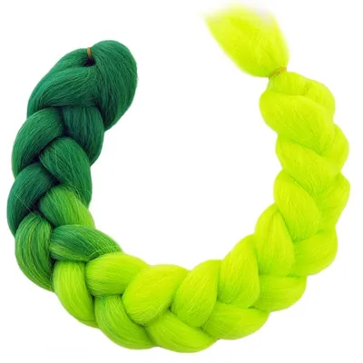 Obrázek produktu pro Flamenco Mystique Syntetické Ombre Vlasy pro Copánky, 100g, 120cm, Péče vlažnou vodou