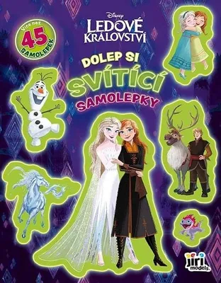 Obrázek produktu pro Dolep si svítící samolepky Ledové království