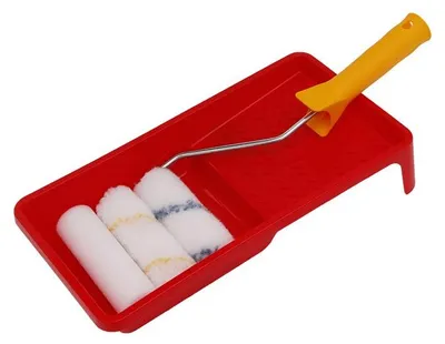 Obrázek produktu pro Sada lakovací 3 válečky, ručka 6mm, miska 52602
