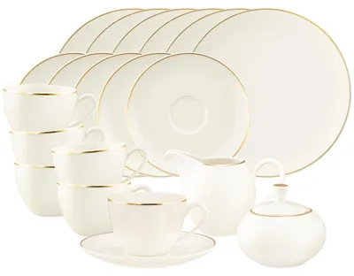 Produktbild von Seltmann Weiden Savona Kaffeeservice 20-teilig Goldlinie