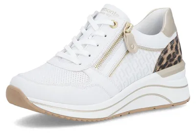 Zdjęcie produktu dla Remonte Buty sznurowane niskie  Buty sznurowane niskie – białe – rozmiar 39