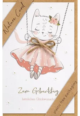 Produktbild von BSB 69-3042-2 Geburtstagskarte Nature Card - inkl. Umschlag