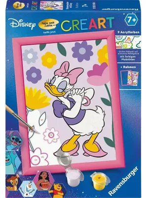 Obrázek produktu pro Ravensburger Malování podle čísel CREART speciální série E Disney Daisy Duck 12023180