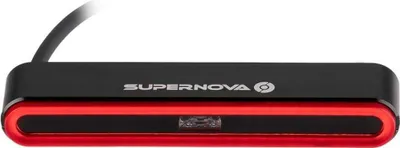 Immagine prodotto di Supernova E-Bike-Rücklicht TL3 MAX 12 V Bremslicht 50 mm Schwarz StVZO