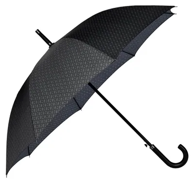 Produktbild von BOSS Regenschirm Monogramme Dark Grey