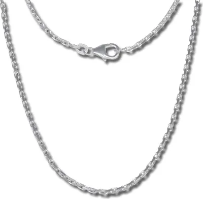 Produktbild von SilberDream Halskette 70cm Ankerkette 925 Silber Damen Schmuck silber SDK20570