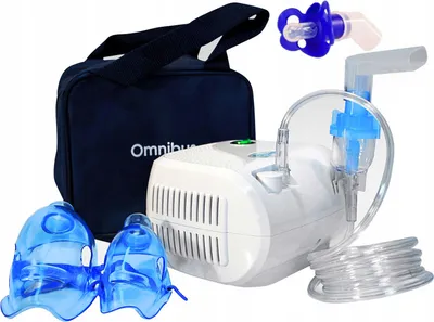 Immagine prodotto di Inalatore Omnibus Compressore BR-CN116 bianco con succhietto