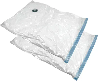 Produktbild von Vakuum-Aufbewahrungsbeutel Set 2-teilig (86x50cm, 130x74cm) - Platzsparend & Wiederverwendbar
