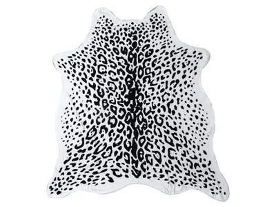 Produktbild von Badetuch LEOPARD, schwarz-weiß