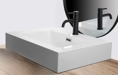Immagine prodotto di Lavabo da Appoggio in Vetroceramica Rea Alison White