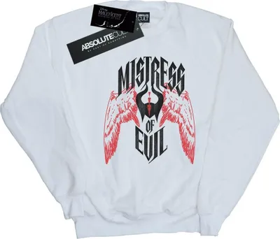 Produktbild von Disney - "Mistress Of Evil" Sweatshirt für Herren BI36403 (S) (Weiß)