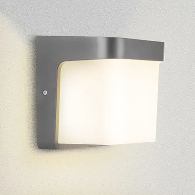 Produktbild von Außenwandleuchte E27 Graphit Grau IP54 1703A-GR