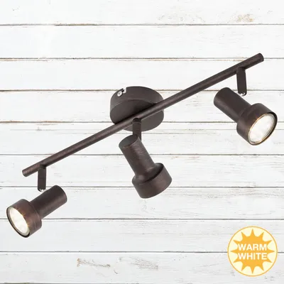 Immagine prodotto di Faretto LED da soffitto, 48 cm, 9 W, rame, lampade Briloner