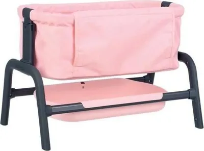 Produktbild von Puppen-Beistellbett, Smoby Maxi Cosi, Bis zu 38cm Puppengröße, 4 Positionen, Ablagefach