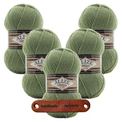 Produktbild von 5 x ALIZE Superlana Klasik 852 mit Label