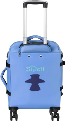 Obrázok produktu pre Karactermania Lilo and Stitch Face, Kufor, Softshell, Modrá, 4 koleso/kolesá, Zips, Vnútorná / vonkajšia