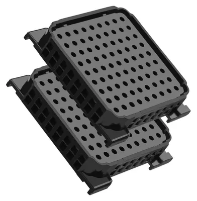 Image de Filtres à charbon actif pour réfrigérateur, modèles 9096989, 9882460, 988246000, lot de 2, couleur noire