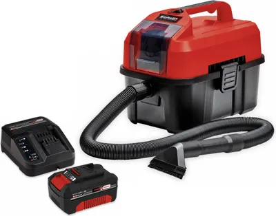 Zdjęcie produktu dla EINHELL TE-VC 18/10 Li bezprzewodowy odkurzacz do pracy na mokro/sucho + zestaw startowy