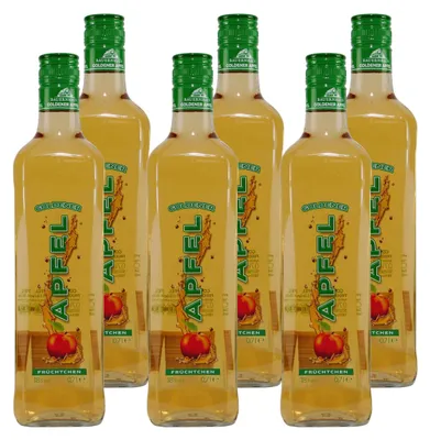 Produktbild von Bauernhaus Goldender Apfel Likör (6 x 0,7L)