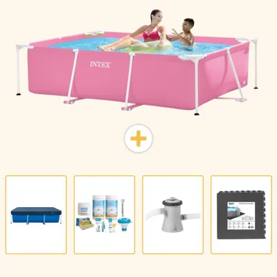 Produktbild von Rechteckiger Frame Pool - 220x150x60 cm - 5-teilig SCB3
