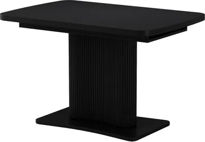 Produktbild von Esstisch Vicco Fenaro Schwarz 120 x 80 cm ausziehbar, Model 58009
