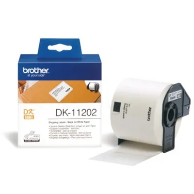Produktbild von Brother DK-11202 Shipping Labels, Weiß, DK, 100 x 62 mm