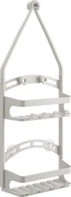 Produktbild von METALTEX 400802000 Shower-Flex Duschenboy mit 2 Etagen, 26 x 15 x 71 cm / Duschregal