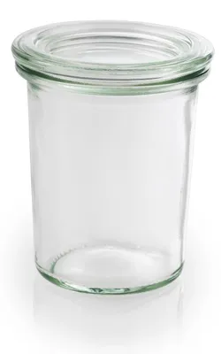 Produktbild von Einmachglas Weckglas Sturzglas - 160 ml - Ø 6 cm - 8 cm hoch - Klein - 24 Stück