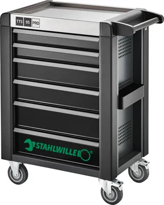 Produktbild von STAHLWILLE Werkstattwagen 95/6 PRO 6 Schubl. 496 x 827 x 1020 mm  anthrazit, RAL 7016; schwarz, RAL 9005