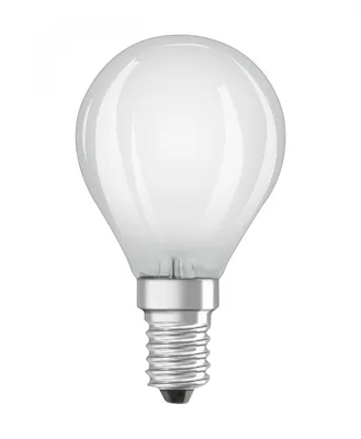 Produktbild von Osram LED Filament Leuchtmittel Tropfen 4W = 40W E14 matt 840 neutralweiß 4000K