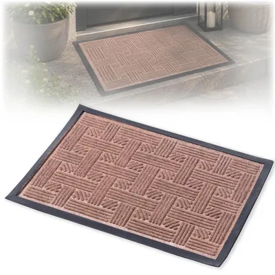 Obrázek produktu pro Gumová rohožka KADAX pro vstupní prostor na obuv, 60 x 40 cm