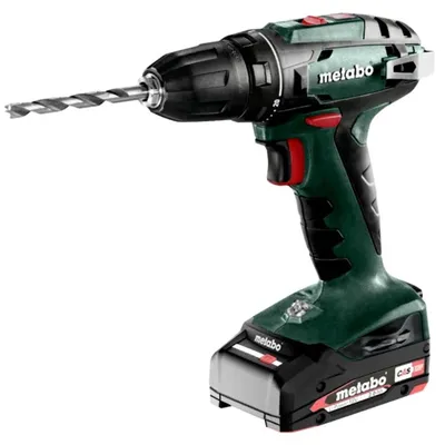 Image de Perceuse visseuse 18 V BS 18 - 2x2Ah - 24Nm - Coffret metaBOX - batterie incluse