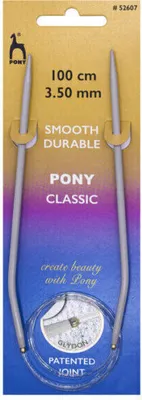 Produktbild von Pony Circular Needles Rundstricknadel 100 cm 3,5 mm