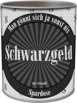 Produktbild von Spardose »Schwarzgeld«