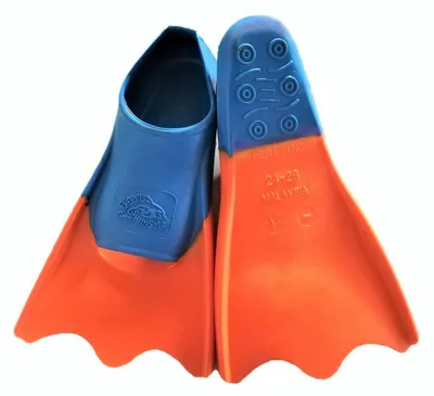 Produktbild von Flipper SwimSafe Flossen Duckifins orange/blau