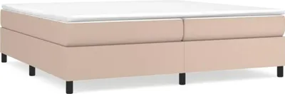 Produktbild von vidaXL Boxspringbettgestell Cappuccino-Braun 200x200 cm Kunstleder