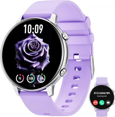 Produktbild von Fur Damen Herren mit Bluetooth Anrufen 140+ Sportmodi SpO2 Pulsmesser Schlafmonitor Schrittzähler