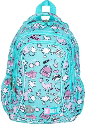Produktbild von Rucksack 3-Cell St.Right BP-26 Pastel Lama Caca