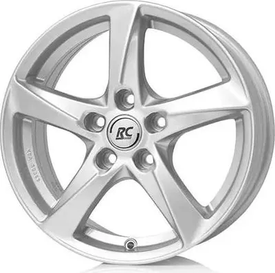 Produktbild von 16 Zoll Alufelge RC Design RC30 16"x6.5" 5x98 PCD ET39 58,1mm Felge Silber