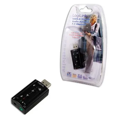 Obrázok produktu pre Zvuková karta LogiLink USB 7.1 kanálov